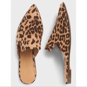 Cheetah Closed Toe Mule
